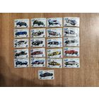 Turbo Le Mans Турбо Ле-Ман  (21 шт) Вкладыши наклейки фантики авто auto