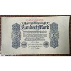 Банкнота 100 марок 1922 год. Веймарская республика.