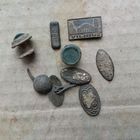 Запонки и значок