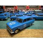 Москвич 426 тамп 400 лет Саратову, решетка с двумя круглыми фарами, черный салон. Пятничный вечер в синих тонах. Не забываем делать себе подарки к 23 февраля!