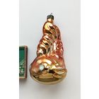 Ёлочная игрушка. Золотая рыбка. Редкая.