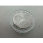 Белый аист, Животный мир стран ЕврАзЭС 1 рубль 2009г с рубля