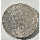 С рубля без мц! 5 марок 1927 A Веймар дуб яркий! Остатки блеска!