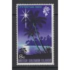 Британские Соломоновы острова /British Solomon Islands 1969** Рождество Mi#189