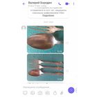 Комплкт ложка и вилка серебро