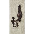 Подсвечник настенный на одну свечу, металл. СССР