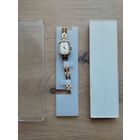 Часы СССР. "Луч". Рабочие. Коробка. Позолота Аu 1.