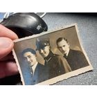 Старинная старая фотография  Клецк 1930-е. Замежник из 9 KOP Kleck с братьямиМежвоенная Польша