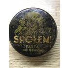 Банка от сапожной пасты 1930-годы.