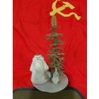 Дед мороз с зайчиком и елкой