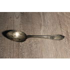Старая, столовая ложка, длина 21.5 см., клеймо.
