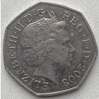 Великобритания 50 пенсов 2003 г.