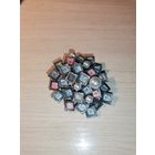 Металлическая брошь-кулон с вставками и эмалями, размер 6*5 см.