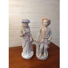 Парные статуэтки, фарфор