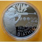 ТОРГ! 1 рубль Чемпионат мира по биатлону в Осло. 2016! РЕДКАЯ! ВОЗМОЖЕН ОБМЕН!