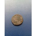 Полушка 1734 перечекан