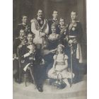 Фото ПМВ . Кайзер Вильгельм II (император Германии)с  семьёй.Оригинал!