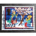 Марка Великобритания 1986 год Рождество