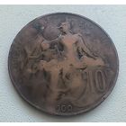 Франция 10 сантимов 1900 7-12-1