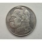 Польша, 10 злотых 1937 Пилсудский. Приятные.