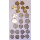 Литва 1, 2, 10, 20 центов 1991-2014 25 монет одним лотом