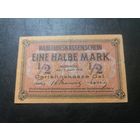 Германия 1/2 марки 1918 г. Ковно. Каунас. Оккупация
