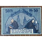 Нодгельд 50 пфеннигов 1921 год. Шмёлльн. Веймарская республика