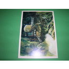 Живопись Поленова Сказки Избушка 1979 год чистая