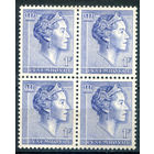 Люксембург - 1960г. - великая герцогиня Шарлотта, 1 Fr - 1 кварт - MNH с незначительным повреждением клея и сгибом по перфорации [Mi 625]. #4-W2-136-KS-2