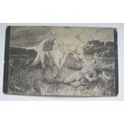 Открытка дореволюционная Розинский . Последний друг