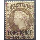 Британские колонии. Остров Святой Елены, 1890г. SG43