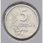 Польша 5 грошей 1968 г. В холдере