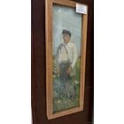 Бржозовский Г.Ф "Беларус", холст. масло. Размер 37х14 см.