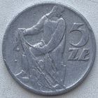 Польша 5 злотых 1960 г.