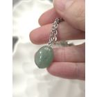 Кулон из натурального камня - зелёный авантюрин