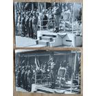 Лот фотографий с парада с участием Менгисту Хайле Мариама - лидера Эфиопской революции. 1980 г. 12х18 см. + Бонус