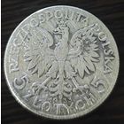 Польша 5 злотых, 1933 года. Голова Полонии