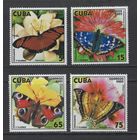 Фауна Бабочки Куба /Cuba 2003** Mi#4544-4547