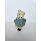 Елочная игрушка Медведь с гармошкой