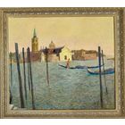 Козловский А.С "Венеция.Вид на Лидо",2011г. Холст, масло. Размер с рамой 94х84 см.