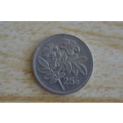 Мальта 25 центов 2001
