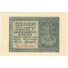 1 злотый 1941 г.  Польша ХF!!!