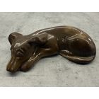 Статуэтка  СПЯЩАЯ СОБАКА. Редкая.   Распродажа коллекции!!!