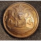 Пуговица Ливрейная. Герб дворянского рода  - Времевых.