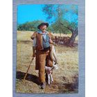 Этнография. Португалия, Алентежу. Пастух в типичном костюме