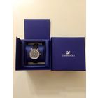 SWAROVSKI - Octea Nova Часы Кожаный ремешок, Черный кристалл, PVD-покрытие оттенка розового золота