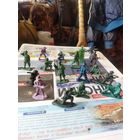 Солдатики 17 шт пластмасса .