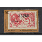 Науру /NAURU 1976** Почта 60 лет выпуска первых марок колонии Король Георг V