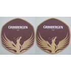 Подставка под пиво GRIMBERGEN / Бельгия/. Вар.2.