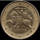 Литва 10 евроцентов 2021 г. КМ#208 (17-33а)